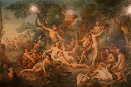 L'âge d'or (1739), dernier tablaeu de Trémolières.