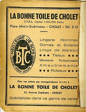 Le commerce choletais