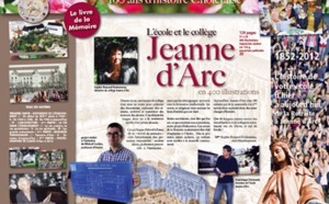 160 bougies et un livre pour Jeanne d'Arc... de Cholet