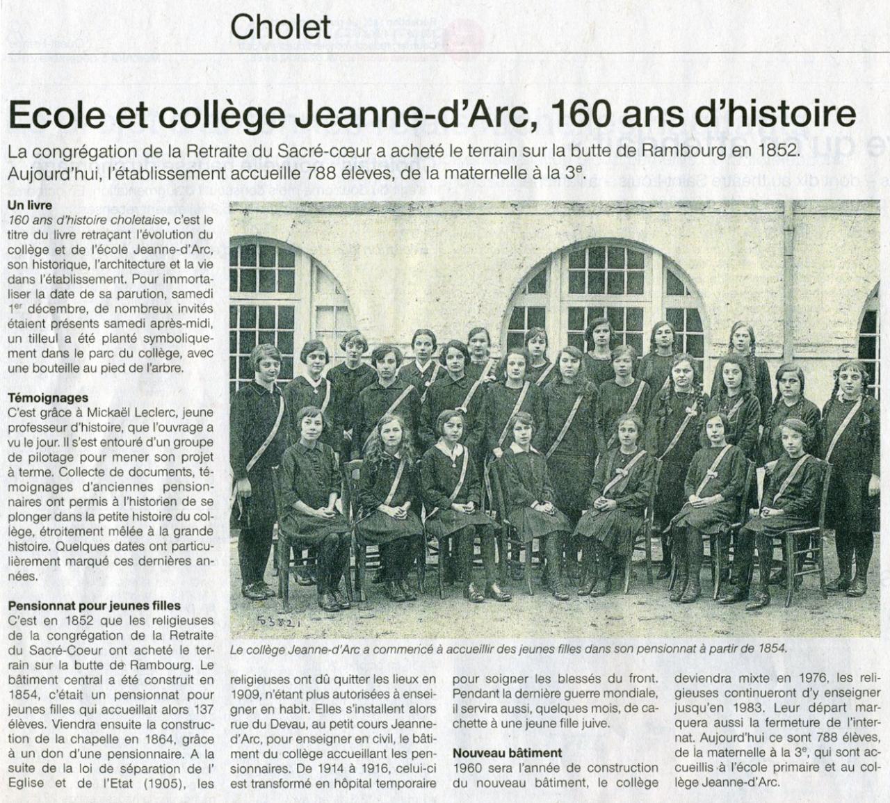 OUEST FRANCE 0511212 JEANNE D'ARC