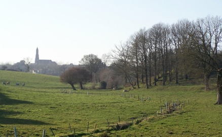 Vue de la campagne de Chambretaud