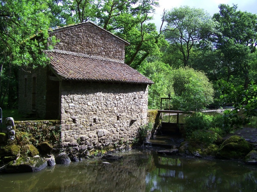 Le Moulin d'Etourneau et son écluse