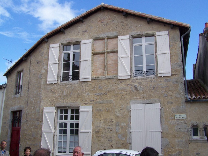 La façade du grand logis Thibaud