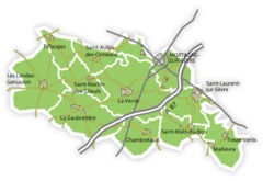 Cartes du canton de Mortagne