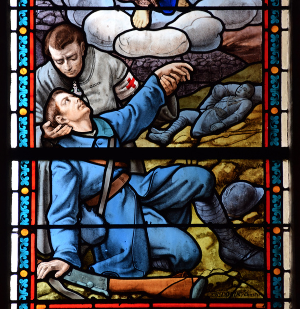 La Grande Guerre 14-18 en vitrail : Saint-Fulgent