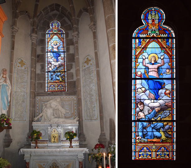 La Grande Guerre 14-18 en vitrail : Saint-Fulgent