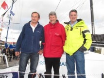 Une visite remarquée sur le village du Vendée Globe