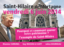 Conférencde de Guy Massin-Le Goff à Saint Hilaire de Mortagne