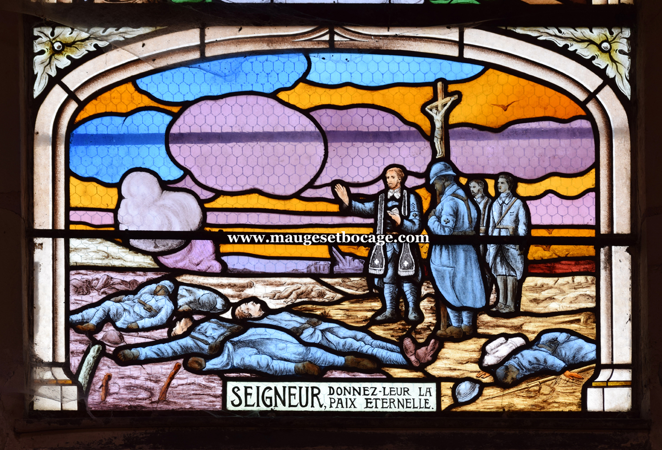 La scène de la verrière de Verdun