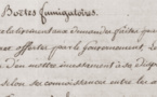 Extrait des procès-verbaux des délibérations du Conseil général du département de Maine-et-Loire, An VIII (A.D. 49, 1 N 1)
