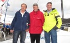 Une visite remarquée sur le village du Vendée Globe