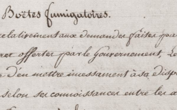 Extrait des procès-verbaux des délibérations du Conseil général du département de Maine-et-Loire, An VIII (A.D. 49, 1 N 1)