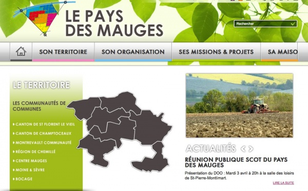 Le Pays des Mauges s'offre une nouvelle vitrine sur le web