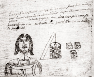 En 1698, le curé Chavagnes-en-Paillers dessine dans son registre