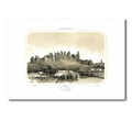 Gravure de l'Album vendéen – Vue de Bressuire
