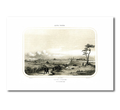 Gravure de l'Album vendéen – Vue de Challans