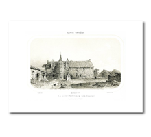 Gravure de l'Album vendéen – La Chaperonnière, près de Beaupréau